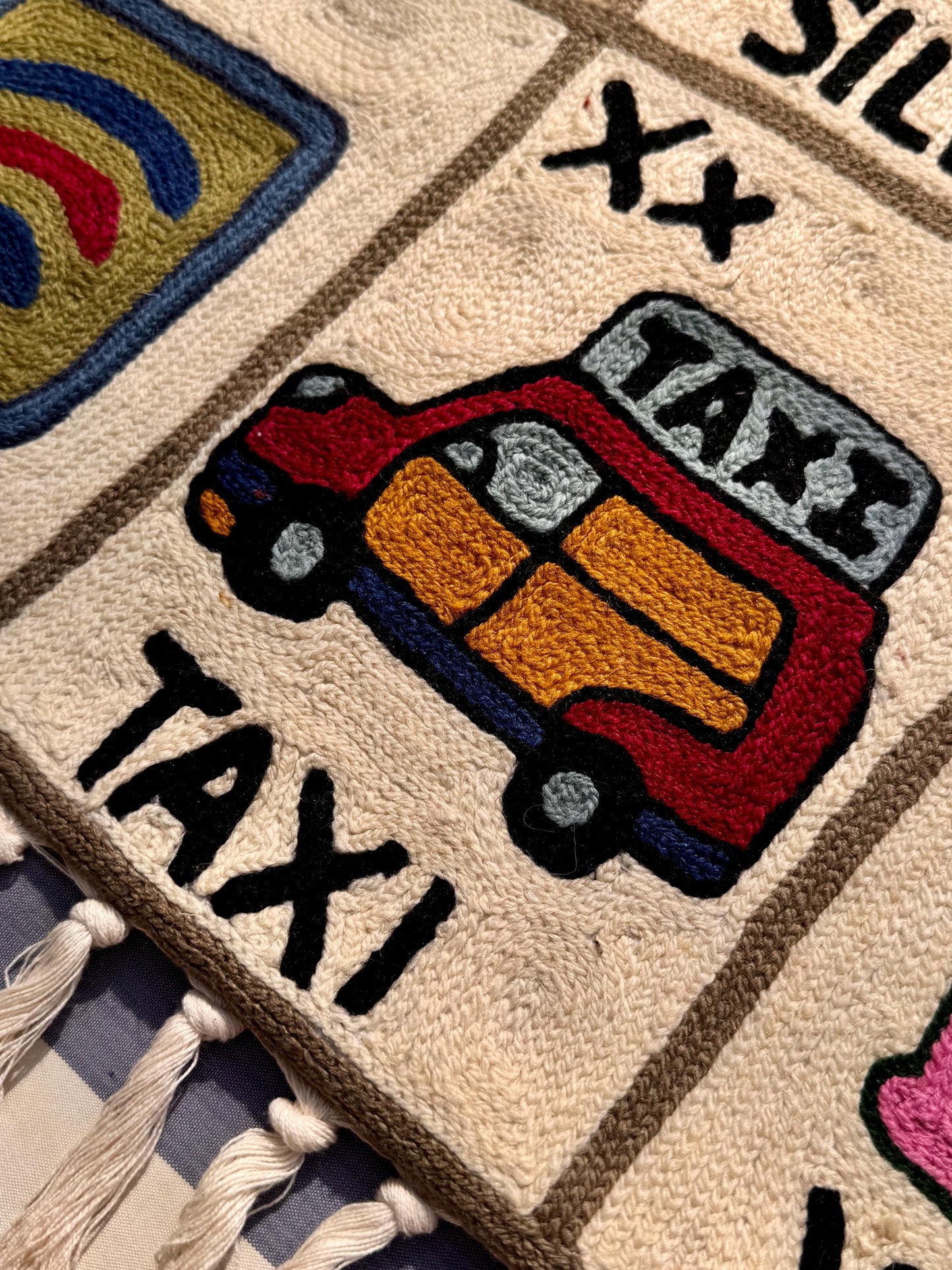 Handmade Portuguese Alphabet Tapestry for Babies and Kids - JayKayBoutiqueOnline