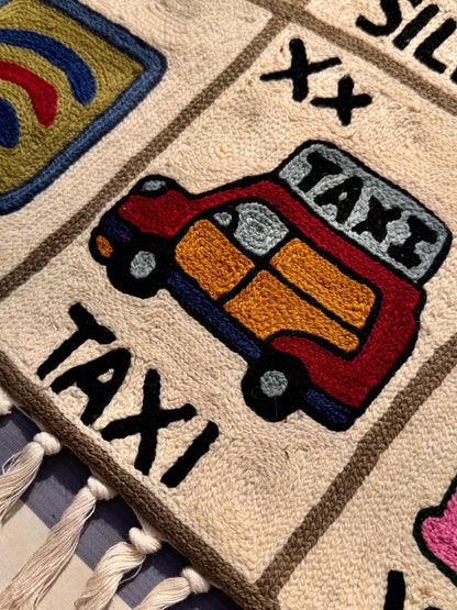 Handmade Portuguese Alphabet Tapestry for Babies and Kids - JayKayBoutiqueOnline