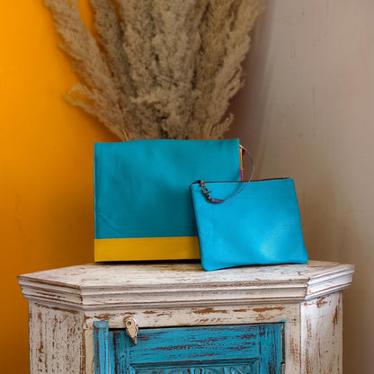 Recycled Leather Messenger Bag - JayKayBoutiqueOnline