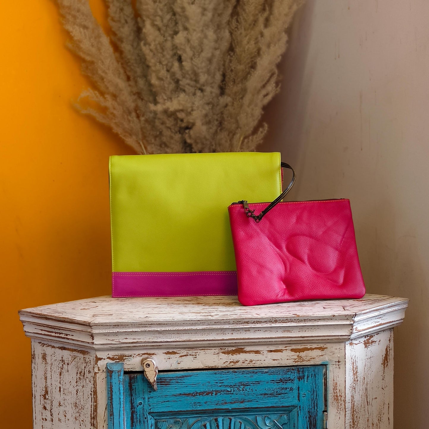 Recycled Leather Messenger Bag - JayKayBoutiqueOnline