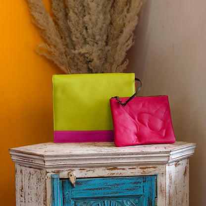 Recycled Leather Messenger Bag - JayKayBoutiqueOnline