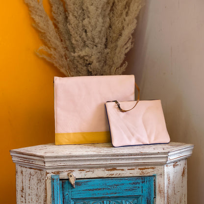 Recycled Leather Messenger Bag - JayKayBoutiqueOnline