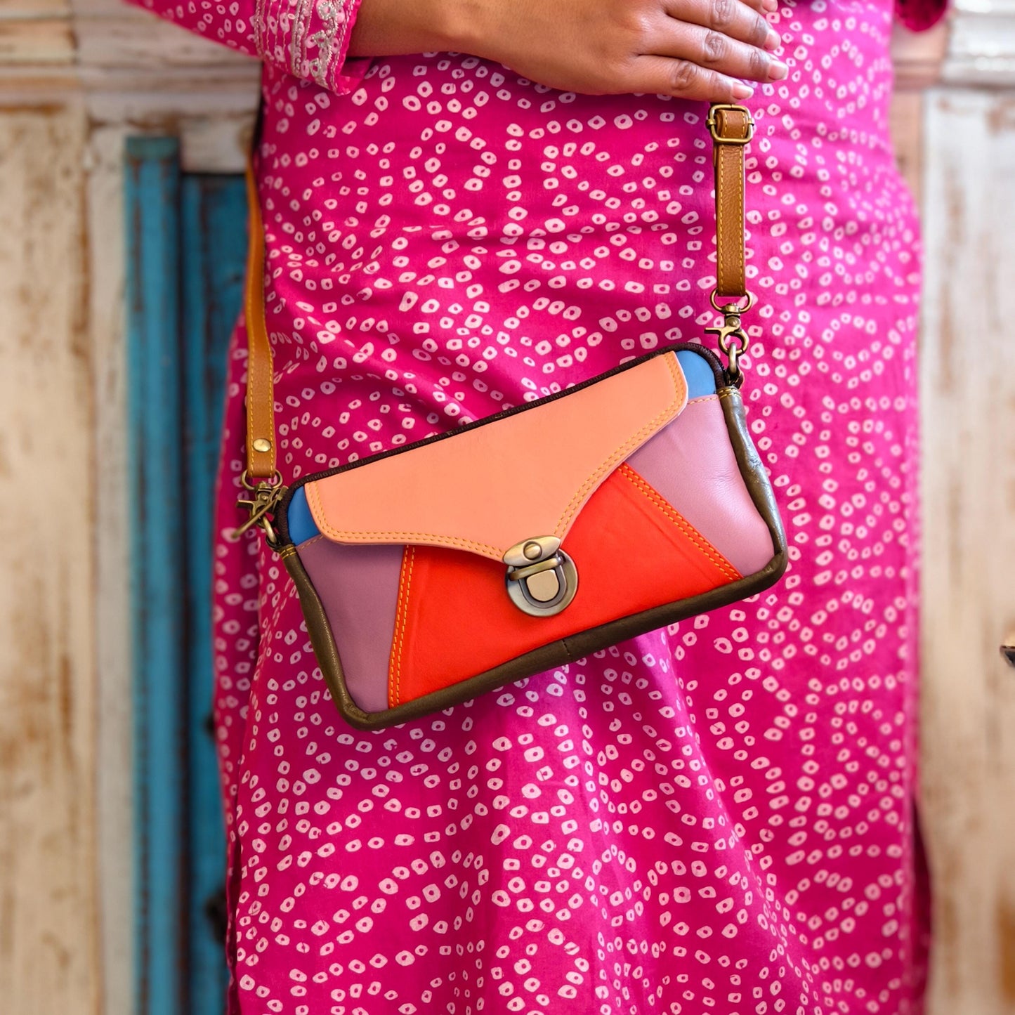 Leather Phone Purse Crossbody Small Bag - JayKayBoutiqueOnline
