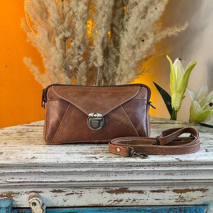Leather Phone Purse Crossbody Small Bag - JayKayBoutiqueOnline