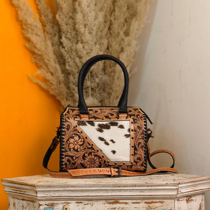Hand Tooled Leather Speedy Bags - JayKayBoutiqueOnline