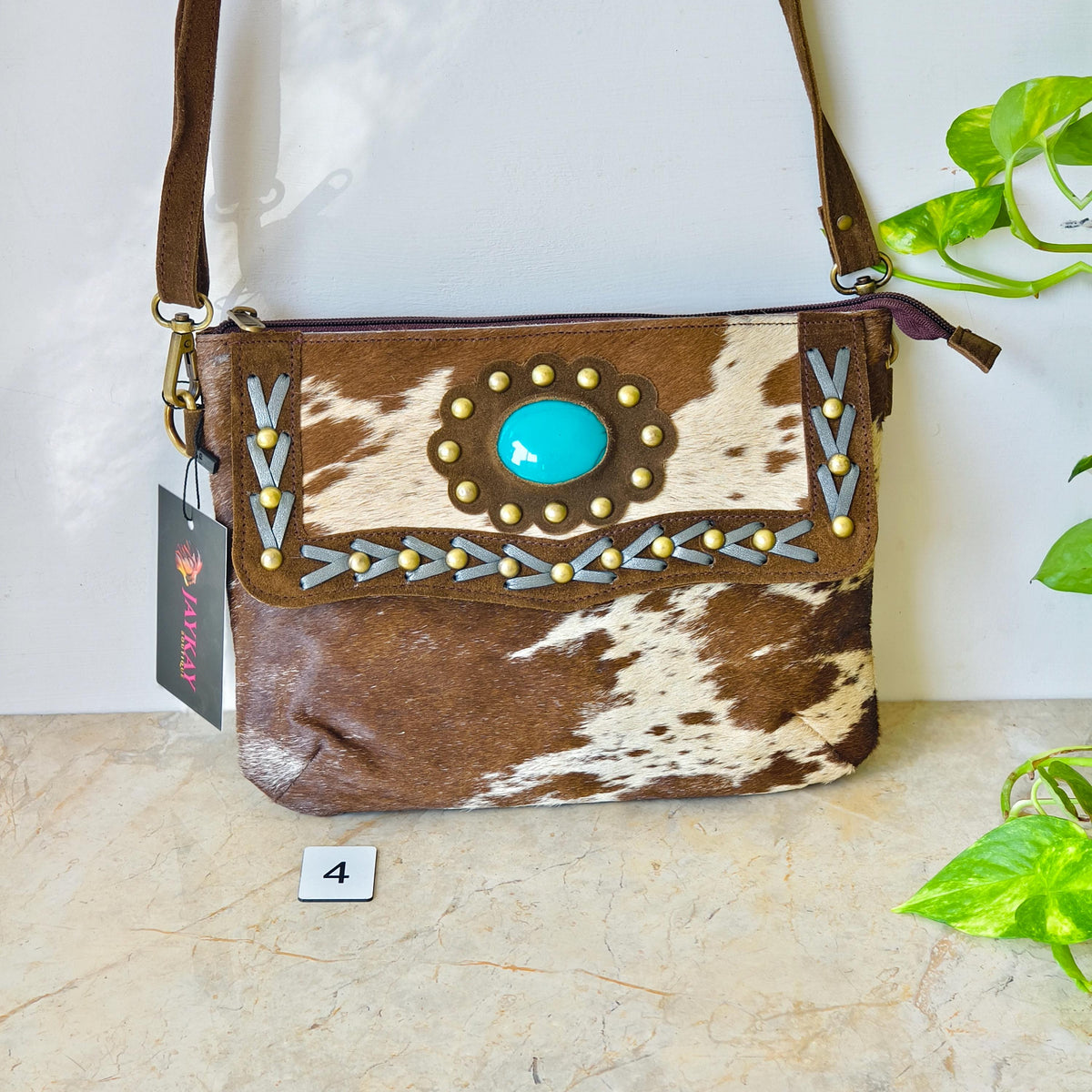 Handmade Suede Crossbody Clutch - JayKayBoutiqueOnline