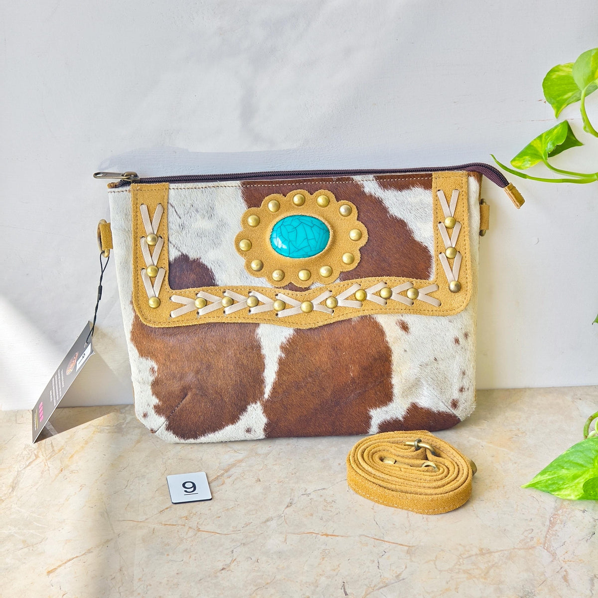 Handmade Suede Crossbody Clutch - JayKayBoutiqueOnline