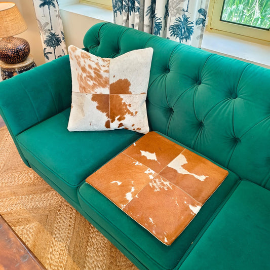 Cowhide Cushion Cover 48x48cm - JayKayBoutiqueOnline
