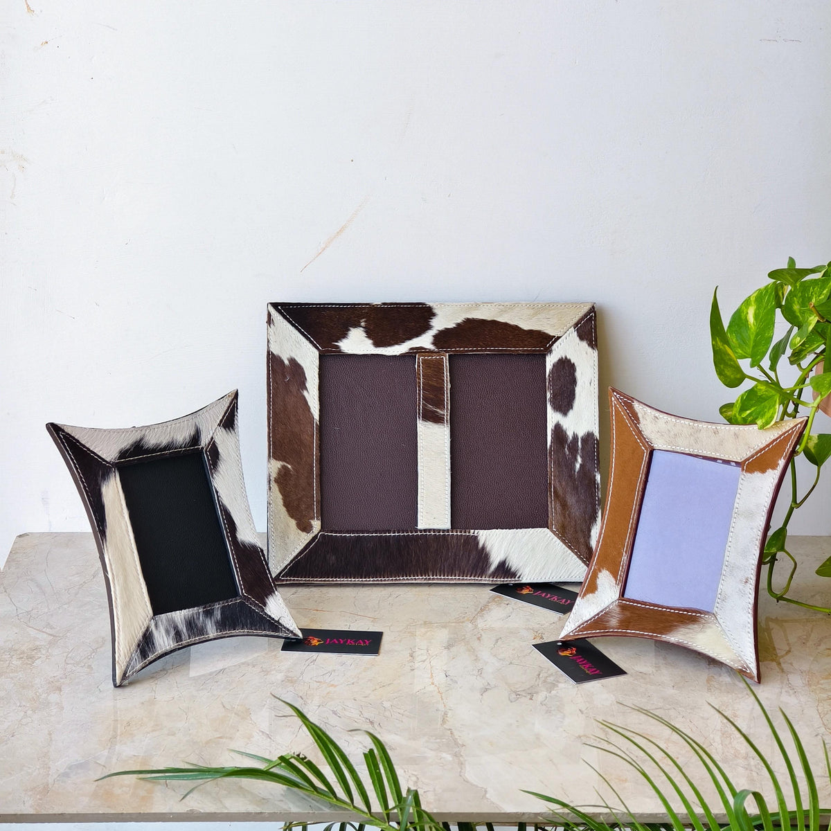 Cowhide Photo Frame - JayKayBoutiqueOnline