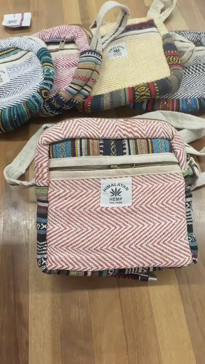 Himalayan Hemp Bag 8"