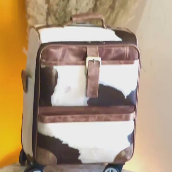 Handmade Leather Suitcase