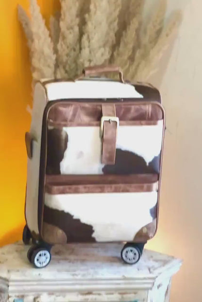 Handmade Leather Suitcase