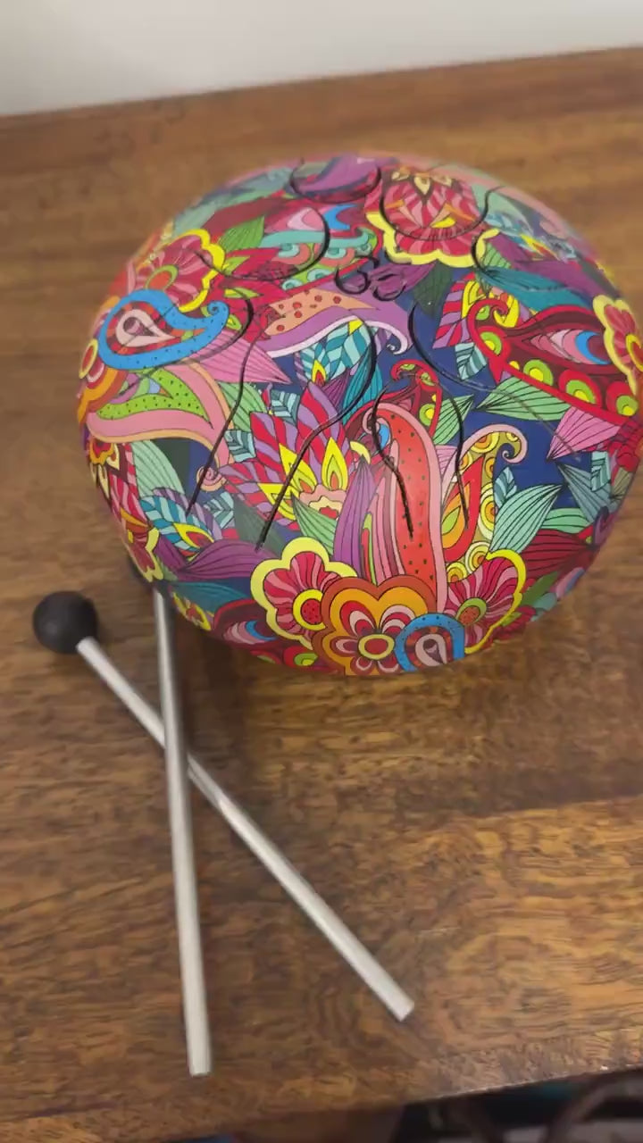 6" Steel Tongue Drum